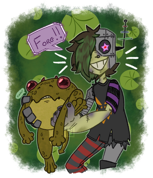 This is Z, they like froggos!