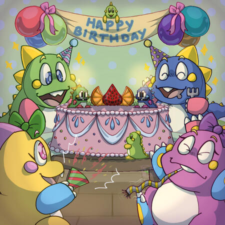Bub & Bob's Birthday Bash! (Their birthday is 26/08!)
