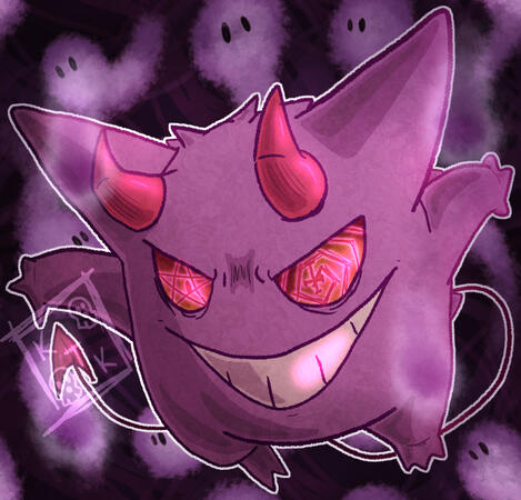 A Gengar named Satan - they're my Xbox muse!